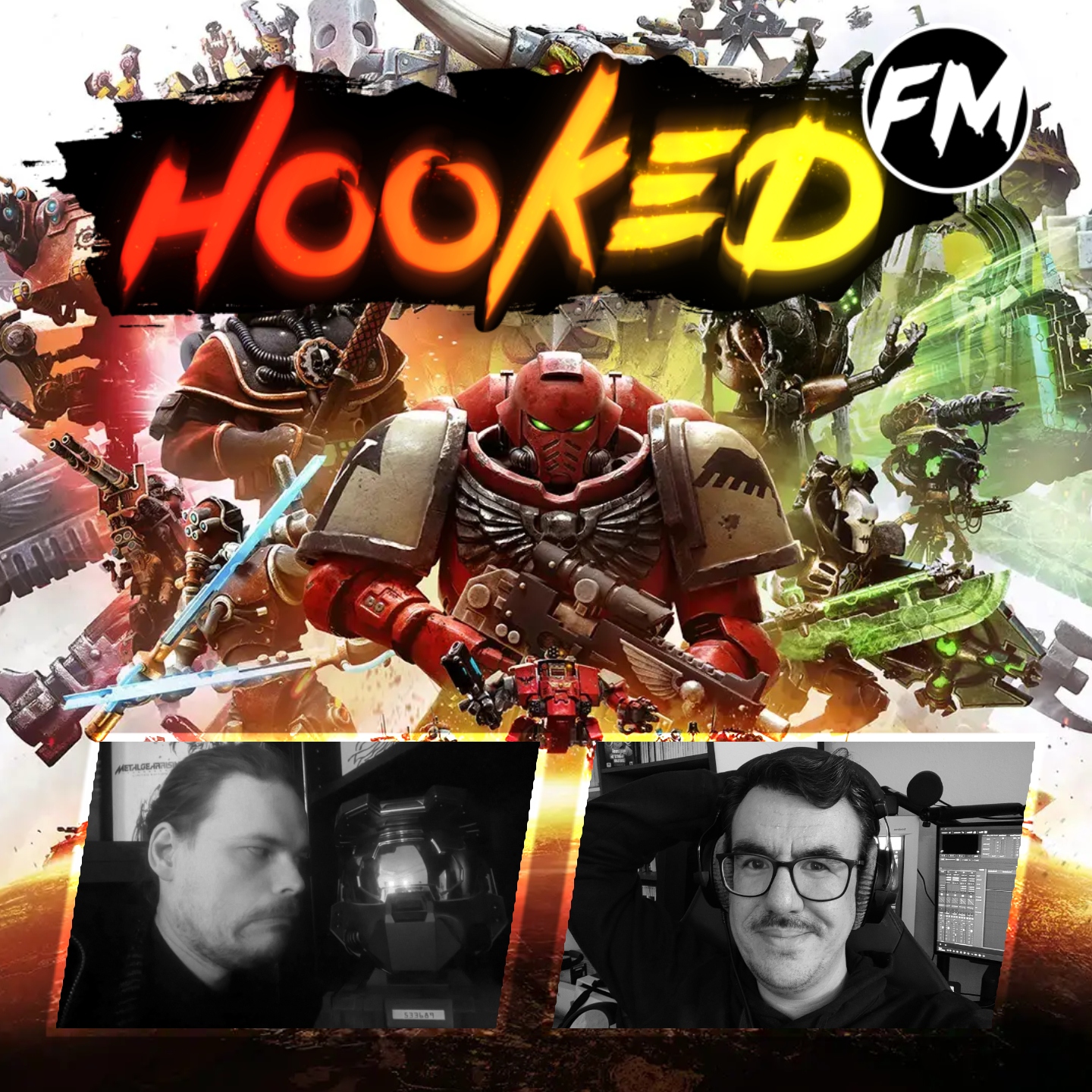 Hooked FM #535 - Dawn of War 4, Ninja Gaiden 4, Hollow Knight: Silksong, gamescom & mehr!